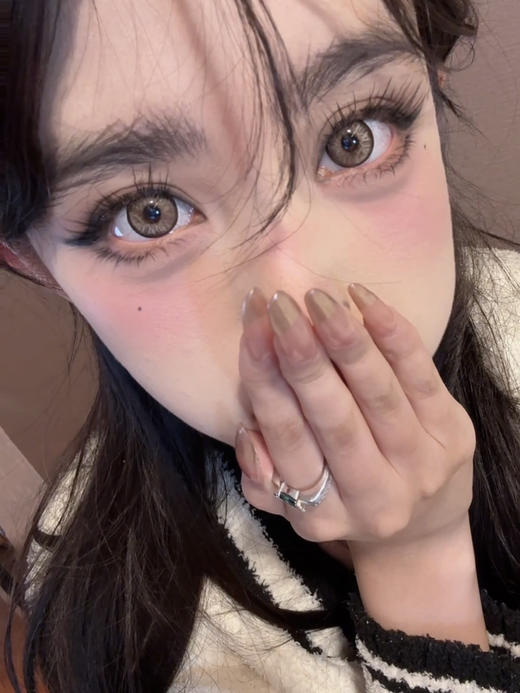 『本店实拍』PAPA-虹膜混血辣妹合集-14.5mm【大直径日抛 0-800度 无525/575】 商品图9