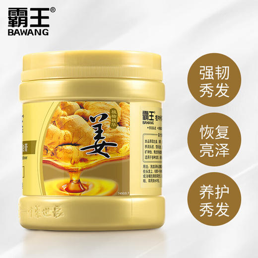 霸王  植物精华免蒸焗油膏（姜汁怡神组方）500g 10101021626 商品图2