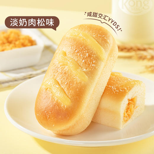 【淡奶肉松 450g】淡爽奶味 咸甜肉松 好吃营养又健康 松软绵密 港荣[随心配1+1]XR 商品图2