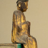 清 木胎金漆文官造像 商品缩略图3