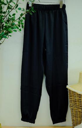 【YT商品推广】冰丝宽松薄款垂感运动裤束脚裤