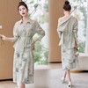 【预订·最迟6天发货】吊带连衣裙2024春夏新款高端精致新中式设计感长袖衬衫水墨套装裙 商品缩略图1