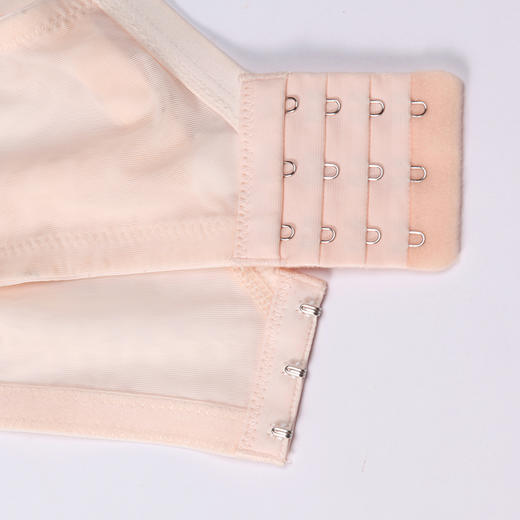 都市丽人自然舒适内衣女蕾丝文胸A杯适穿3/4杯中厚无钢圈三排扣LB42D1 商品图7