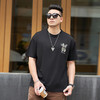 【新款DMH】大依优型大码男装圆领短袖T恤加肥加大休闲肥佬男上衣夏季半袖胖子潮款 商品缩略图2