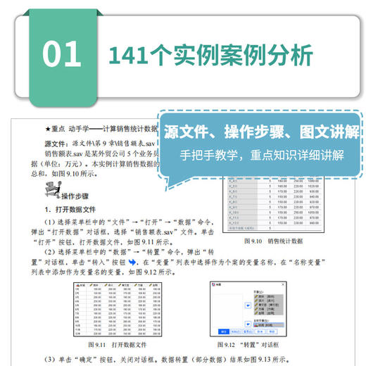 中文版SPSS 28统计分析从入门到精通实战案例 统计分析与spss的应用 spss统计分析基础教程 spss实战与统计思维高级教程 SPSS其实很简单 spss软件入门与应用详解(天工在线) 商品图2