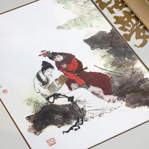 【中国邮政】红楼梦系列邮票银卡版画套装·装饰画摆件 商品图5