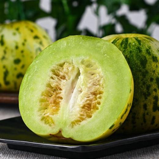 新鲜水果 花美人甜瓜1枚（1斤左右） 商品图0