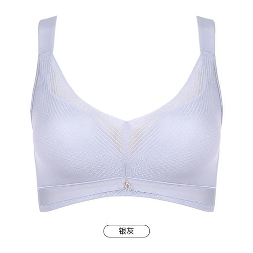 都市丽人舒软挺塑轻塑调整型内衣女锁边塑身CD杯3/4杯薄款文胸无钢圈四排扣LJ42C9 商品图11