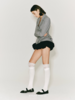 【黑夜狂想曲】压褶设计花苞短裤 商品缩略图3