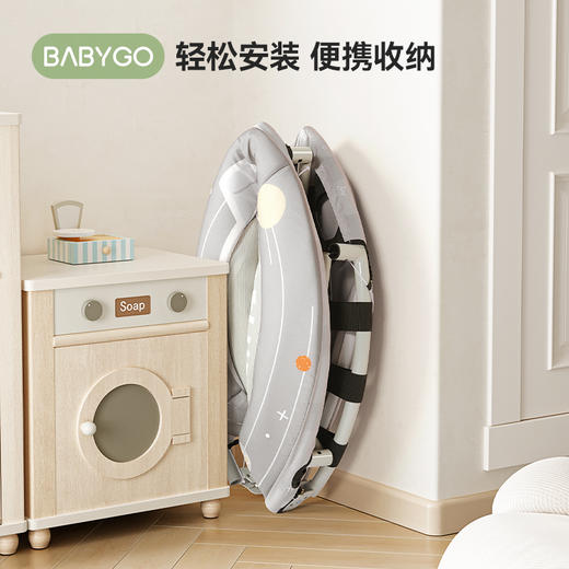 BABYGO蹦蹦床家用儿童室内弹跳床可折叠跳跳床大人小孩蹦床 商品图3