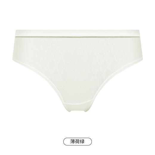 都市丽人健康系列薄透丝滑内裤女锦提花女士内裤速干低腰三角内裤LK43C5 商品图9