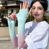 新款渐变冰袖女ins高颜值防紫外线防晒冰丝袖套骑行护臂夏薄款 商品缩略图3