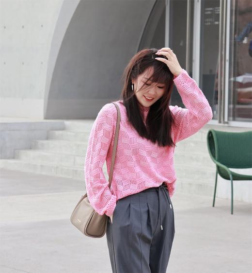 小托特包 | VINEY含牛皮斜挎菜篮子水桶轻奢大容量手提小包V90627 商品图3