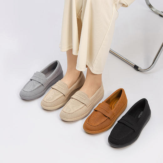 【REREJOY】飞织德训休闲鞋 QC6405+乐福鞋QC6406+半拖勃肯QC6452 商品图5