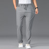 【冰丝高弹】【新款DZP】大依优型大码男装冰丝裤运动休闲裤加肥加大休闲裤大号裤子长裤夏季宽松胖子 商品缩略图1