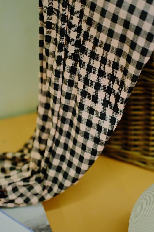 【YY商品推广】短袖格子裤家居服 商品图4