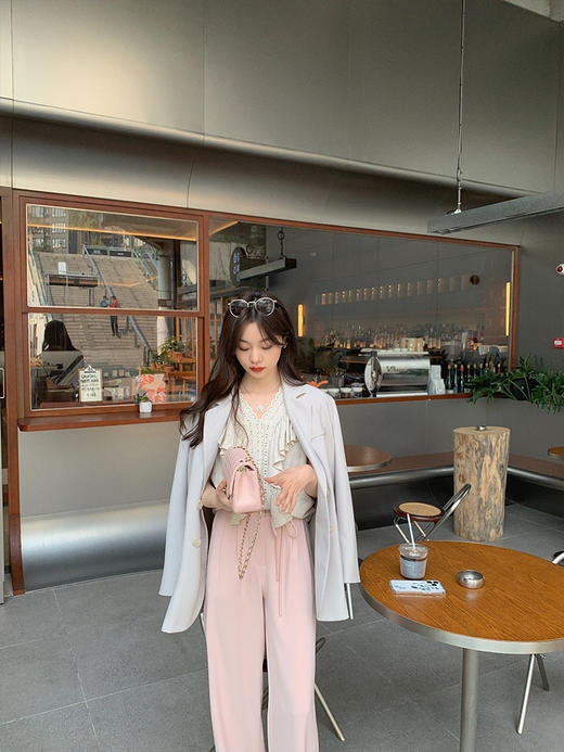 金蘑菇菇【miu系 夏日氧气西装】主打通勤防晒宽松日常休闲外套 商品图3