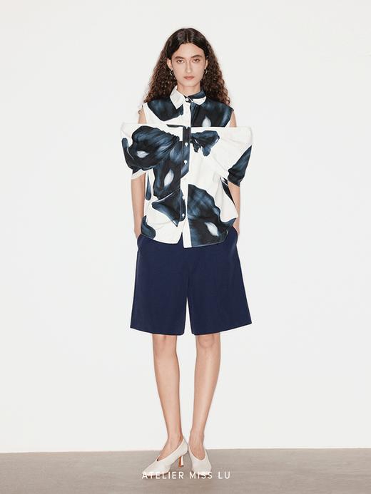 【布鲁斯】百慕大廓形中裤 商品图0