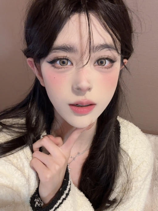 『本店实拍』PAPA-虹膜混血辣妹合集-14.5mm【大直径日抛 0-800度 无525/575】 商品图8