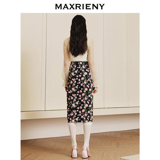 【商场同款】MAXRIENY复古宫廷风内搭上衣打底衫温柔百搭蕾丝衫女(货号:MC88TP071) 商品图3