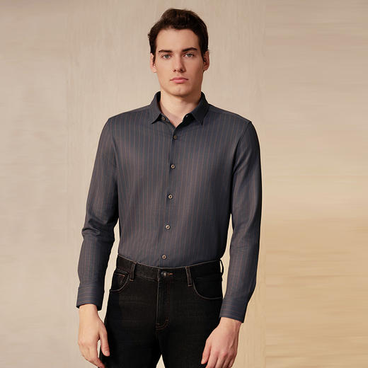 YvesFigarau伊夫·费嘉罗休闲长袖衬衫962311 商品图3