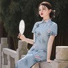 改良年轻少女，修身长款旗袍MLS-6837 商品缩略图2