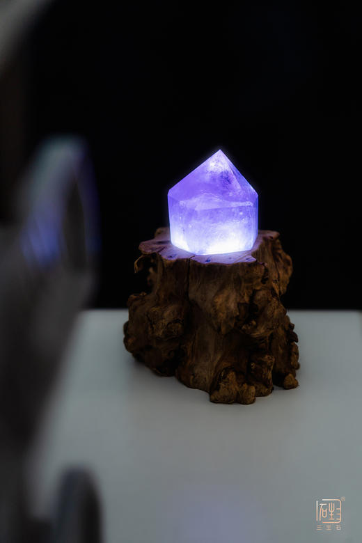 “寻光”系列---天然紫水晶根雕能量摆件 商品图1