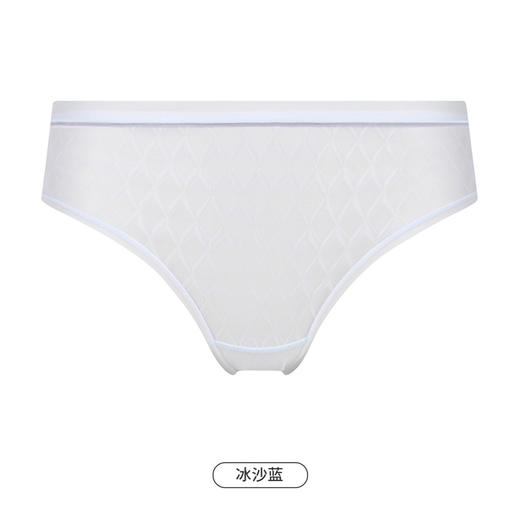 都市丽人健康系列薄透丝滑内裤女锦提花女士内裤速干低腰三角内裤LK43C5 商品图10