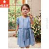棉果果夏季新品女童牛仔连衣裙M222701224224 商品缩略图0