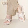 信诺踩屎感凉拖鞋女外穿2024新款夏季真皮软底舒适妈妈鞋轻便凉鞋L323-15 商品缩略图2