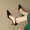 【预售5天】纯色优雅，尖头中空高跟凉鞋HB&Z38 商品缩略图5