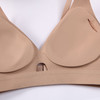 都市丽人Vbra内衣深V领口内衣女罗纹锦泳文胸无尺码3/4杯中厚无钢圈三排扣LB462K 商品缩略图8