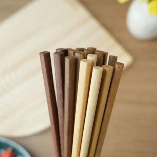 双枪西子千束实木日式分食筷｜原木材料、光滑细腻 商品图1