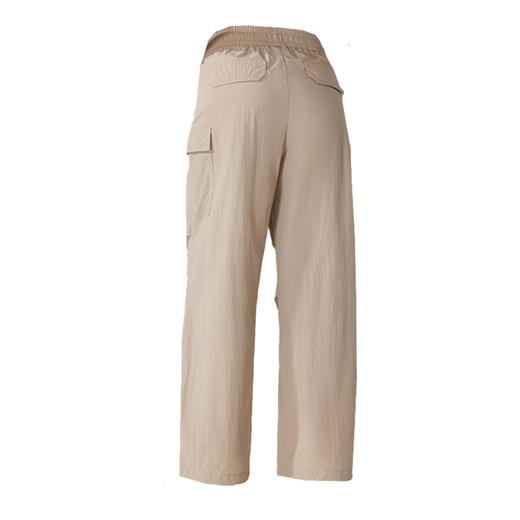 抗撕工装速干长裤夏季直筒女户外防风防水速干冲锋裤修饰腿型薄款 商品图7