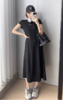 💥【巴黎足迹小黑裙】✔️1.升级版优质罗马面料💥➕高腰线➕超垂裙摆✔️ 2.极简风，💪不挑体型，显高显瘦 ✔️3.罗马面料高支高密高纤维，💦垂顺飘逸，抗皱固色，绝对抗打 商品缩略图2