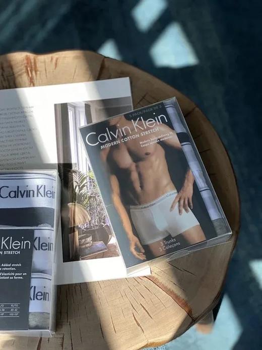 C家三条装男士莫代尔棉透气平角内裤 商品图3