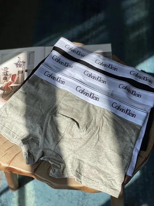 C家三条装男士莫代尔棉透气平角内裤 商品图4