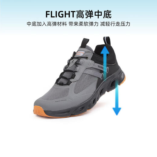 探路者男式溯溪鞋TFEEAM81355 商品图4