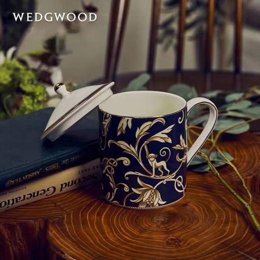 WEDGWOOD威基伍德丰饶之角骨瓷带盖马克杯欧式杯子瓷杯水杯茶杯 商品图0