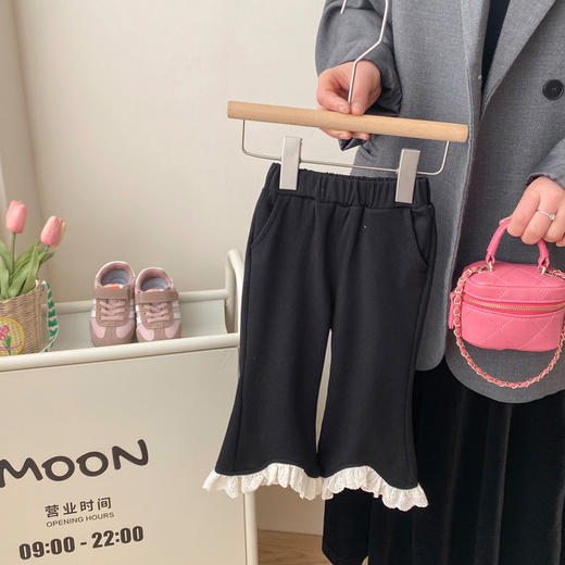 【洋气好搭配！】女童打底裤春秋款小儿童洋气百搭长裤女宝宝春季外穿时髦喇叭裤子 商品图6