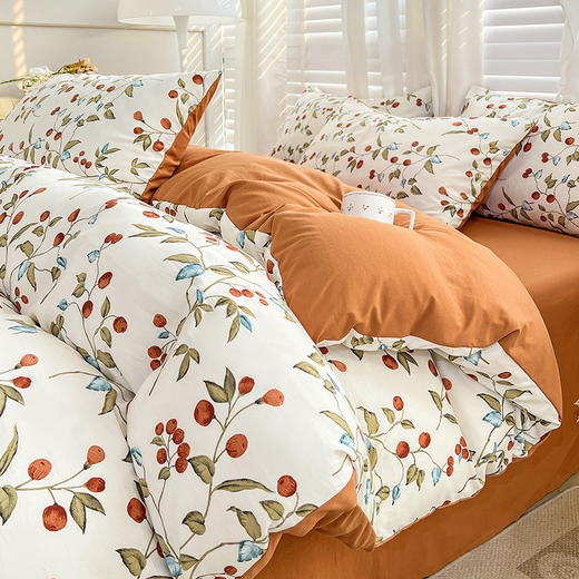 【72小时发货】闭眼冲！品质控必入！！莫奈同款双层纱四件套A类 商品图0