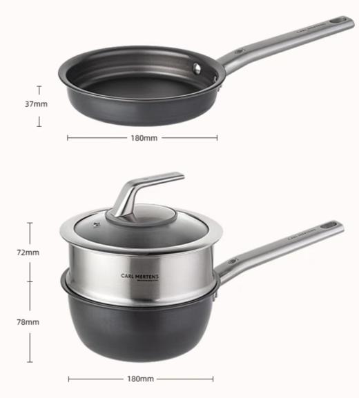 【云粉节】10楼  三头鹰 钛不粘辅食奶锅煎盘  MTiFM16  吊牌价899-1099元  活动价399-899元 商品图4