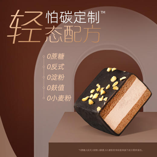 【❄️双12史低价】【净碳水＜6g/袋】【预售5天】【冷链产品不支持7天无理由】梦龙堡mini 45g巧克力味/牛乳抹茶味/草莓芝芝味/杨枝甘露味 商品图3