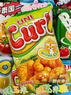 UNITED烤玉米味玉米脆80g  1*3包  8852047310107