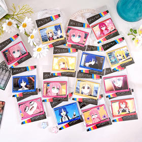 日本正版 孤独摇滚场面写方形徽章吧唧 后藤独周边谷子