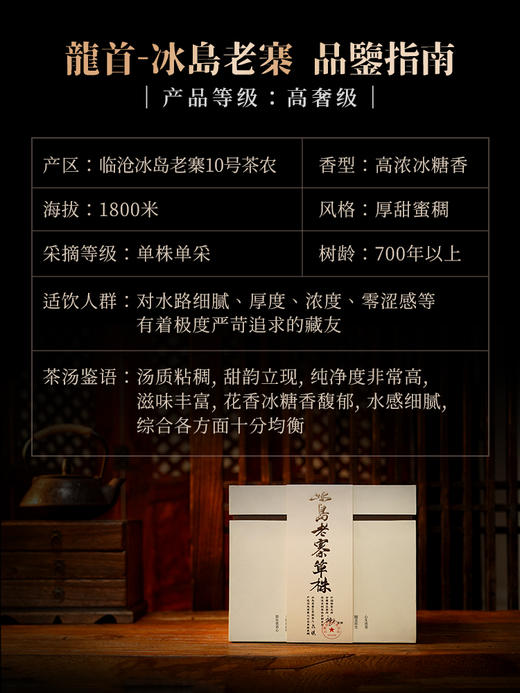 【鼎级奢侈品】【龙首—冰岛老寨龙珠】中国制茶大师全程亲制加监制代表了茶界蕞高端奢品，满足所有高端用茶场景需求；限量100罐出售，600克/罐，每罐赠送旅行锡罐一个 拍5发6 拍20发25 商品图6