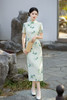 天丝麻旗袍改良年轻少女旗袍日常复古高级感ZA208 商品缩略图3