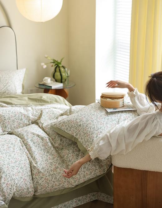 利路米家纺24年春夏新款精梳棉印花四件套温婉 商品图8