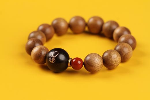 JSNM0047°老料金丝楠木手串 商品图1