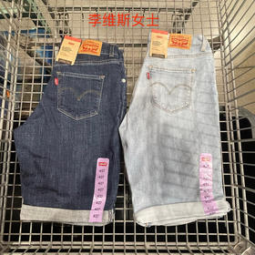 4码起有货📣Levis李维斯女士休闲中腰牛仔短裤，美国直邮特价280元🉐